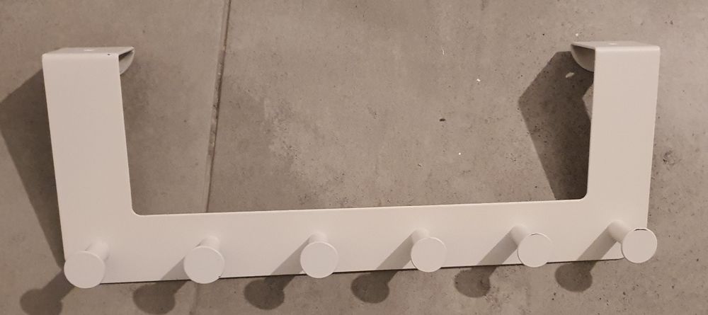 Cabide para porta branco