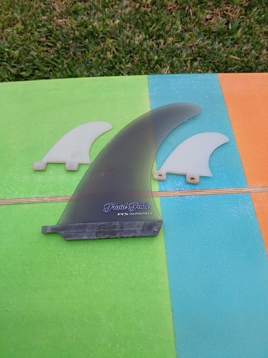 Longboard como nova + capa + quilha