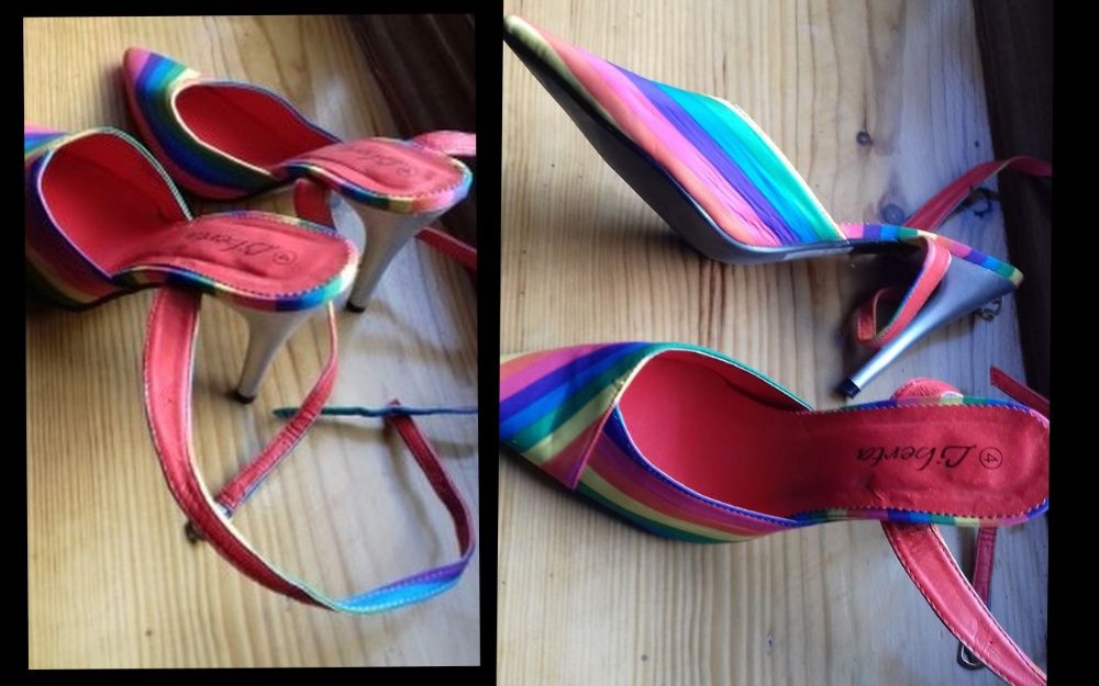 szpilki piękne dwie pary