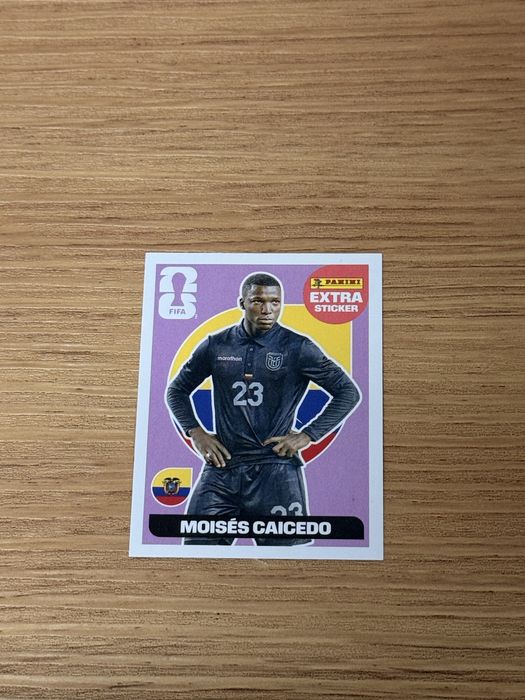 Moises Caicedo - Extra Sticker Panini World Cup 2026