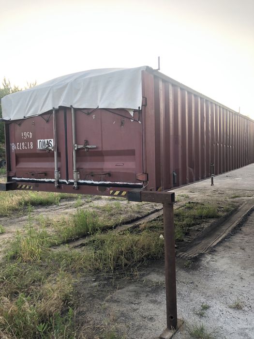 Продам половинки под зерно 40. Кузова зерновозы на контейнеровоз.