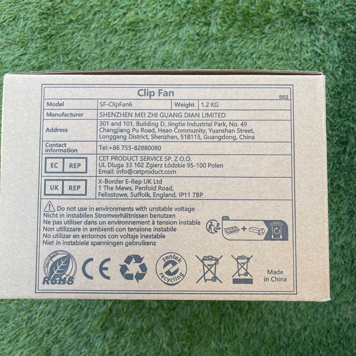Ventilador Oscilante Spider Farmer 6" Novo