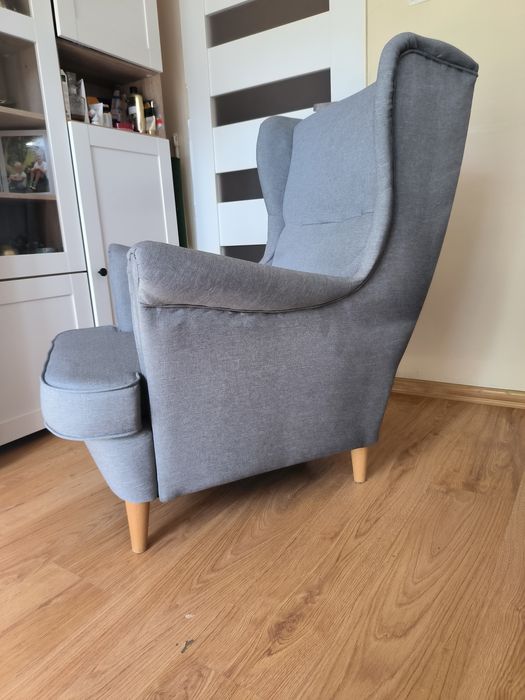 Fotel uszak szary 2 szt.