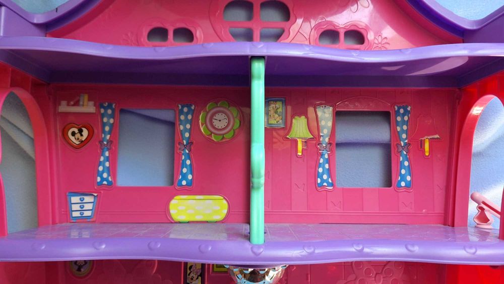 Duży domek Myszki Mickie Mini Fisher Price - muzyka, kula disco!