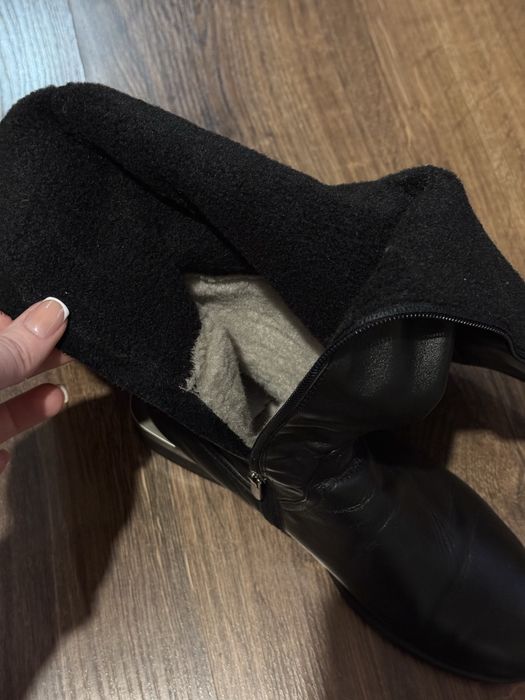 Продам сапожки натуральна шкіра