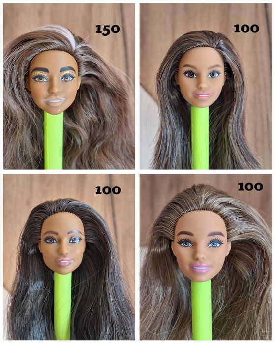 Лялькові тіла та голови Барбі, оригінал Mattel, Barbie гібридизація