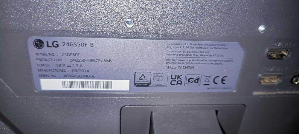 LG ultra gear 24 polegadas 180hz 1ms446240339872993281