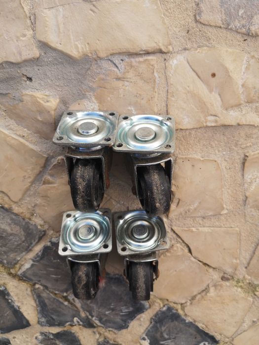 Conjunto de 4 rodízios, 70mm