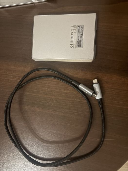 Dysk 2TB HDD LaCie USB-C + kabel 1m 240W 40GB/s
