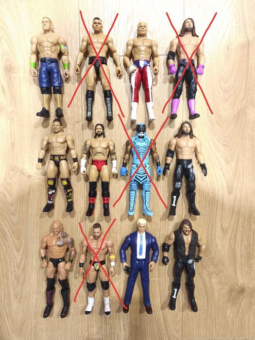 WWE vários bonecos