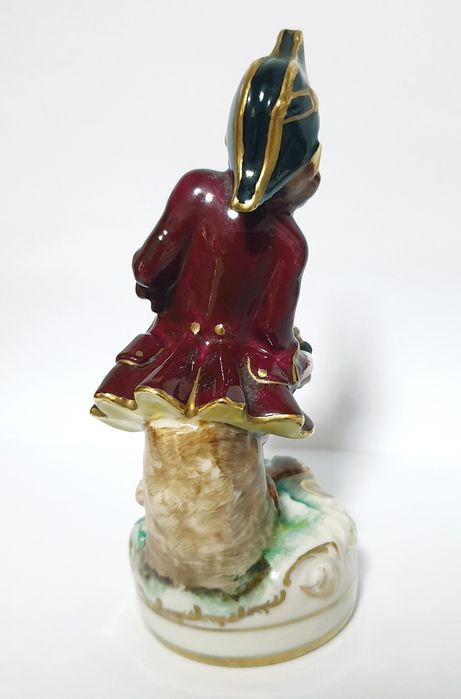 Raras antigas figuras "banda de macacos" em porcelana alemã Sec. XIX