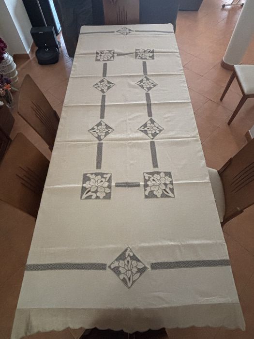 Toalha de Mesa de Banquete em algadoao /  Linho