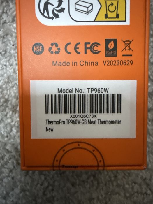 Кухоний термометр для м'яса BBQ ThermoPro TP960