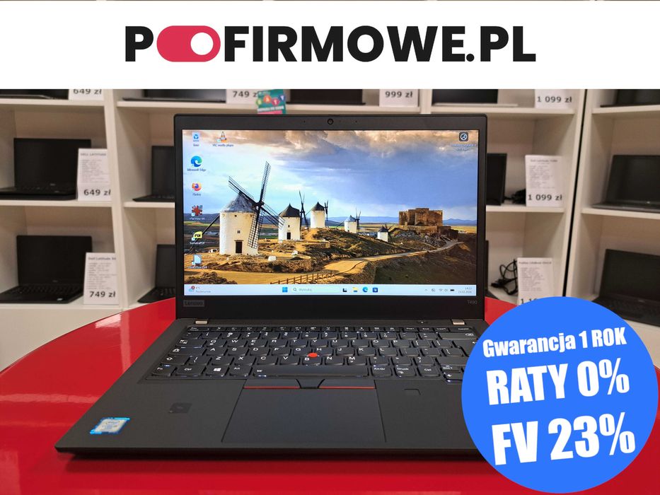 14" Laptop Lenovo ThinkPad T490 i5-8gen 32GB/512SSD FullHD HDMI Win11