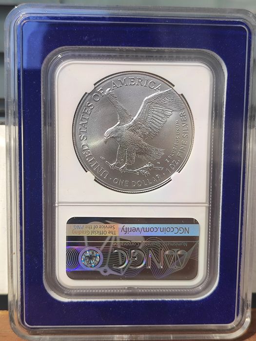 2023 1 American Silver Eagle - NGC MS70