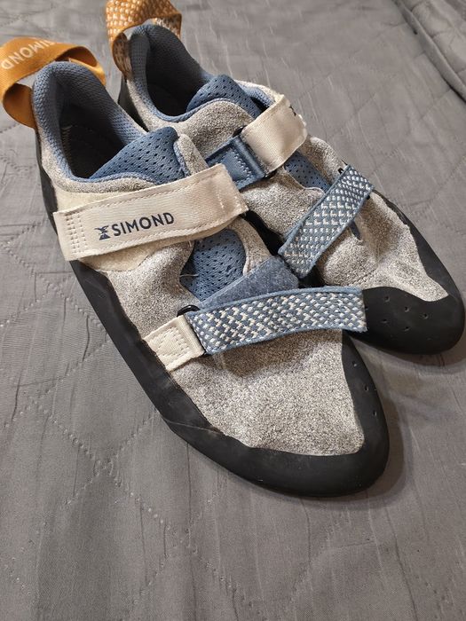 Używane buty wspinaczkowe Simond na rzepy