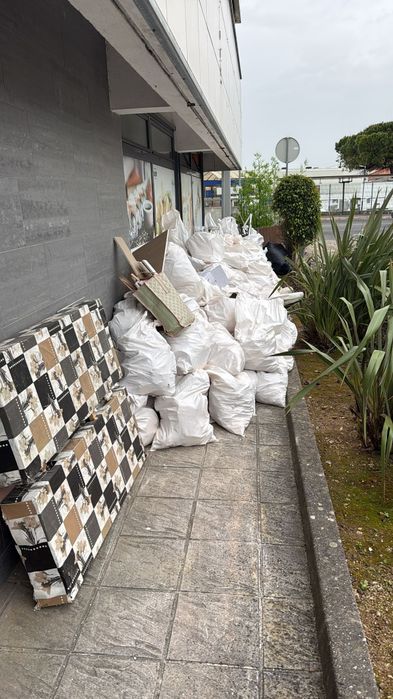 Recolha de entulho e limpeza de terrenos