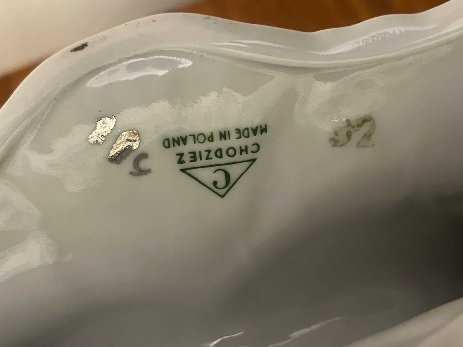 Świecznik porcelanowy Chodzież