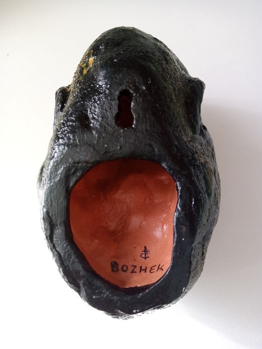 Маска настенная гориллы майя Шри-Ланка handmade