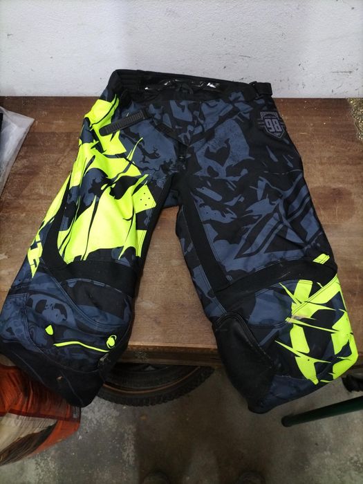 Colete + equipamento de motocross