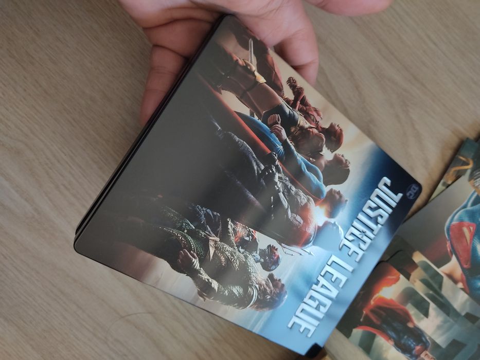 Justice League Steelbook bluray Manta Lab