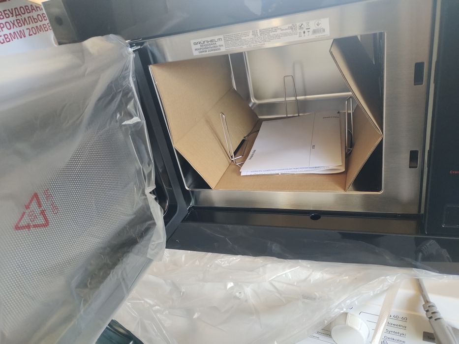 Нова мікрохвильова піч під вмонтування. 2 РОКИ ГАРАНТІЇ