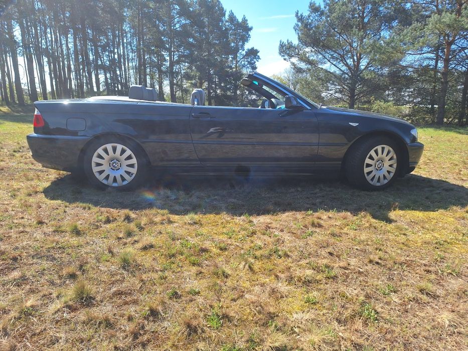 BMW E46 cabrio  2.5 benzyna automat hak