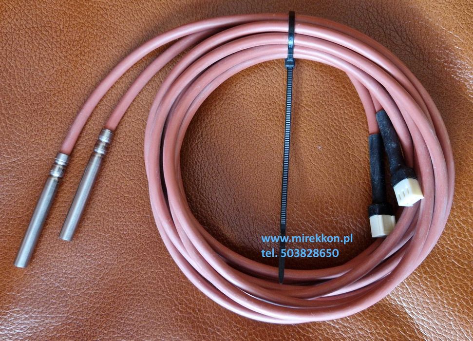 Czujnik temperatury do sterownika destylatora SD-2 kable silikonowe