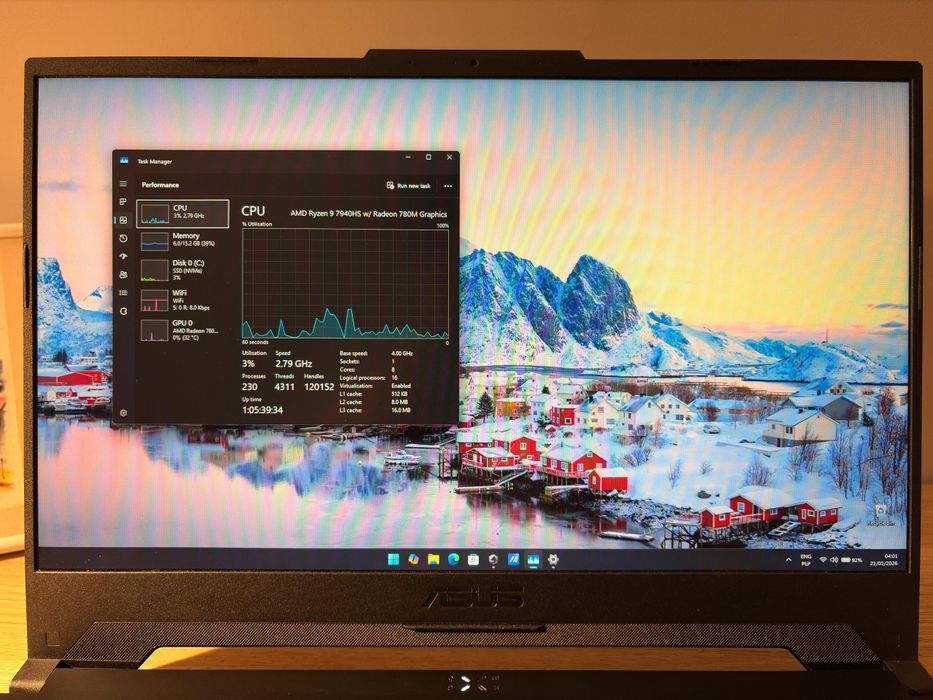 Laptop ASUS TUF A15