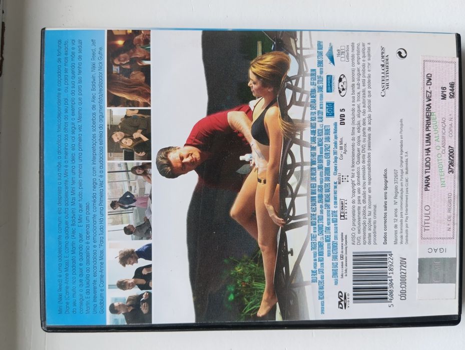 DVD para tudo há uma primeira vez