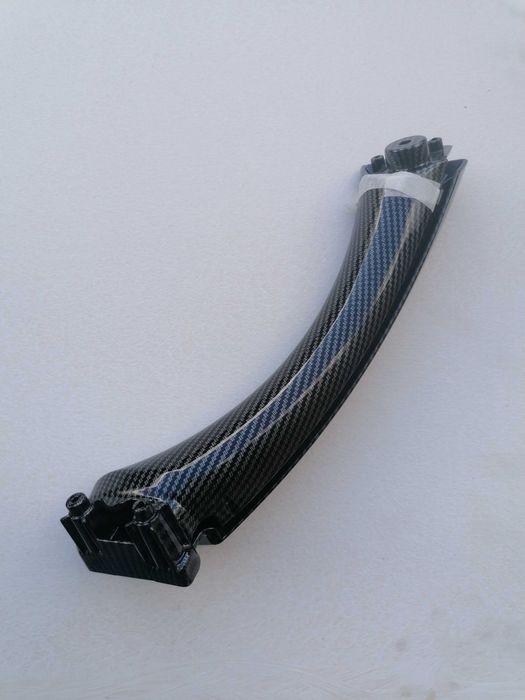 Par Puxadores de Porta Interior Bmw Fibra de Carbono