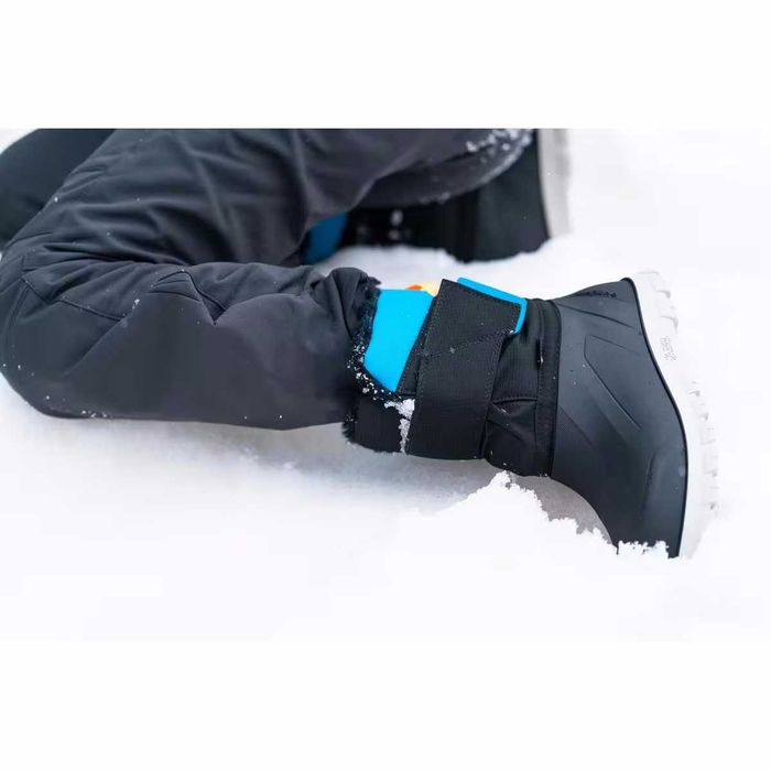 Botas Caminhada Neve Quentes Impermeáveis Criança SH500