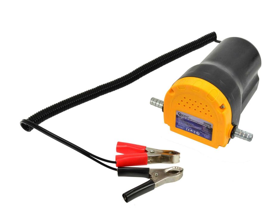 POMPKA pompa do SPUSZCZANIA paliwa ROPY OLEJU 12V + wąż 1830
