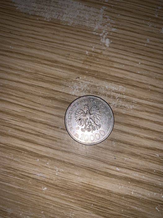 Монета 10000 zl. Коллекционная