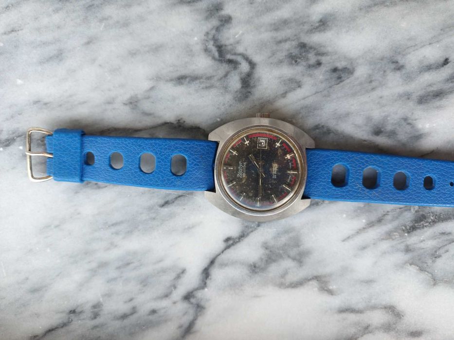 Relógio Zephyr De Luxe 25 Jóias Automático Vintage