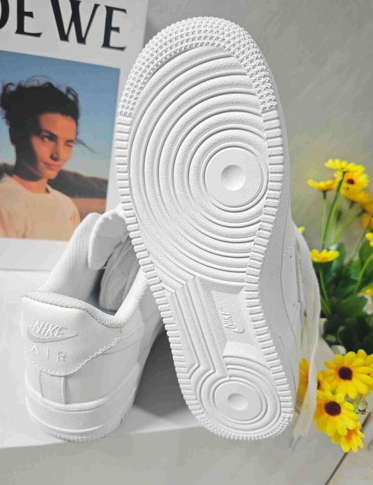 Buty meskie Mokasyny Nike_ Air_ Force_ 1_ Low '07_ Biały R.41