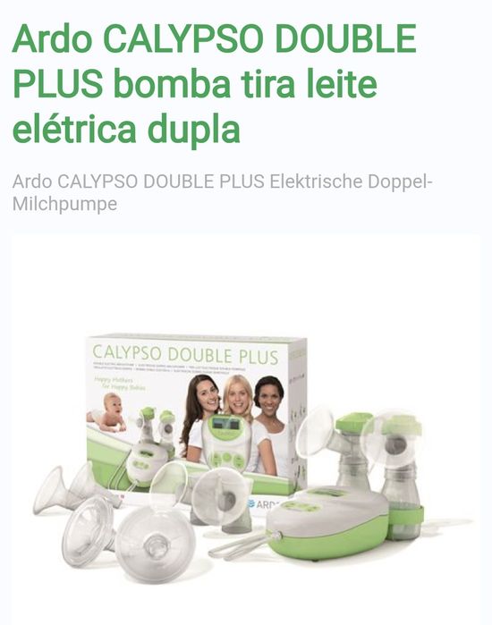 Bomba extratora leite Calypso double plus