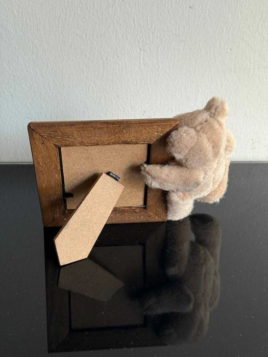 Moldura para Fotografias com Peluche