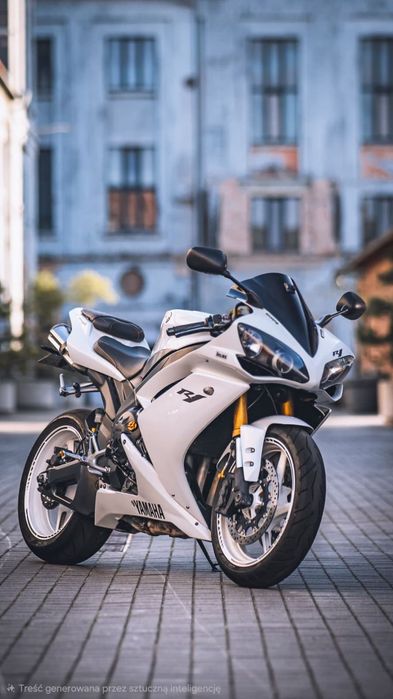 Yamaha R1 Yamaha R1, biała perła, polecam