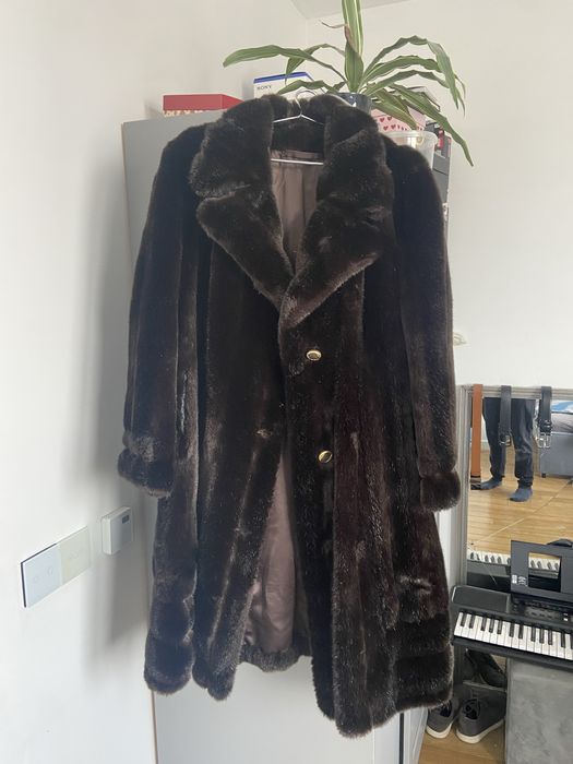 Futro vintage rozmiar 100x128 (XL)