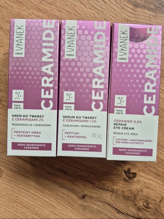 Kosmetyki vianek nowe do twarzy