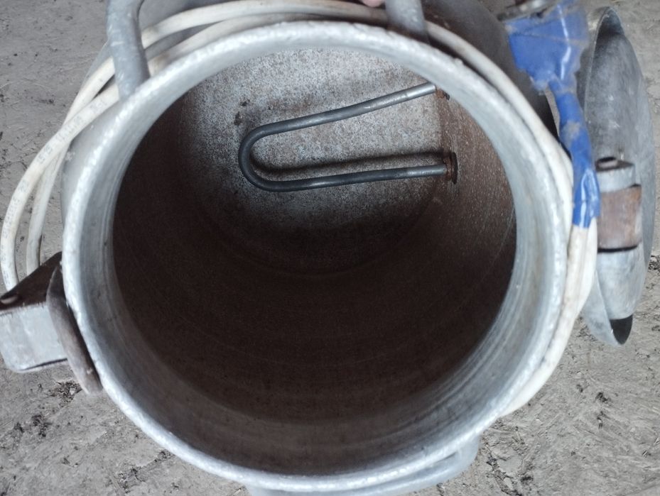 Бідон алюмінієвий 40л з Електронагрівачем