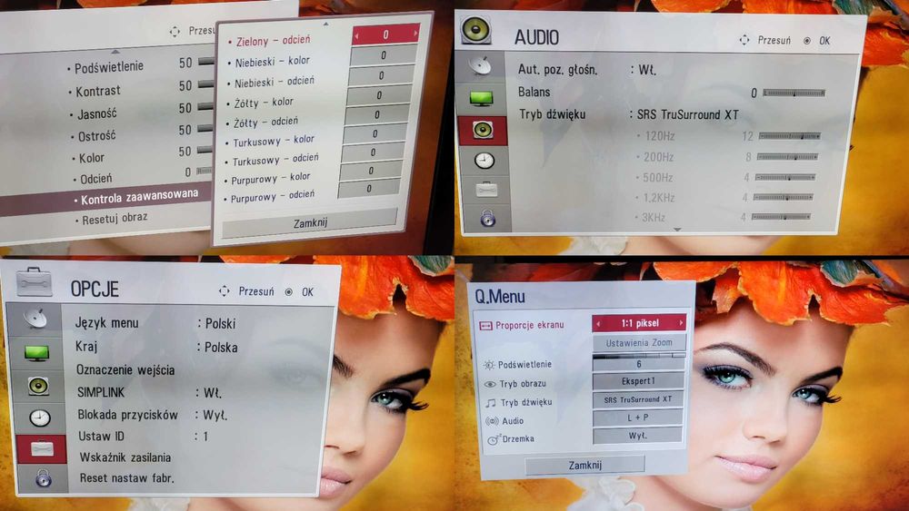 TV LG 47 cali LCD FullHD 100Hz 3HDMI USB DVB-T2 PCMCIA stopka pilot