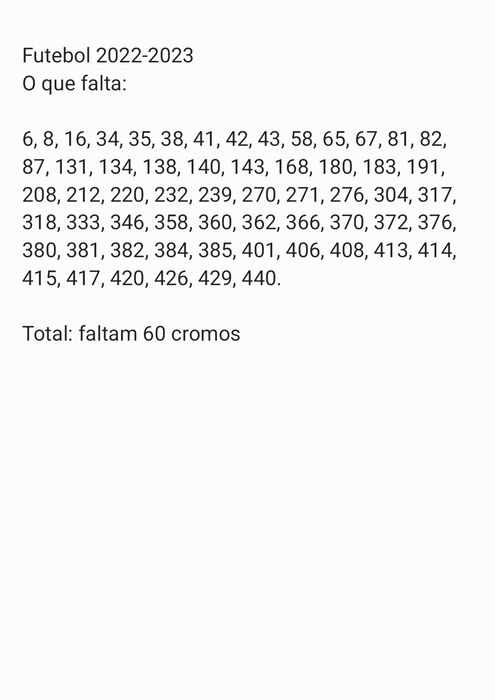 Cromos coleção caderneta panini futebol 2022-2023