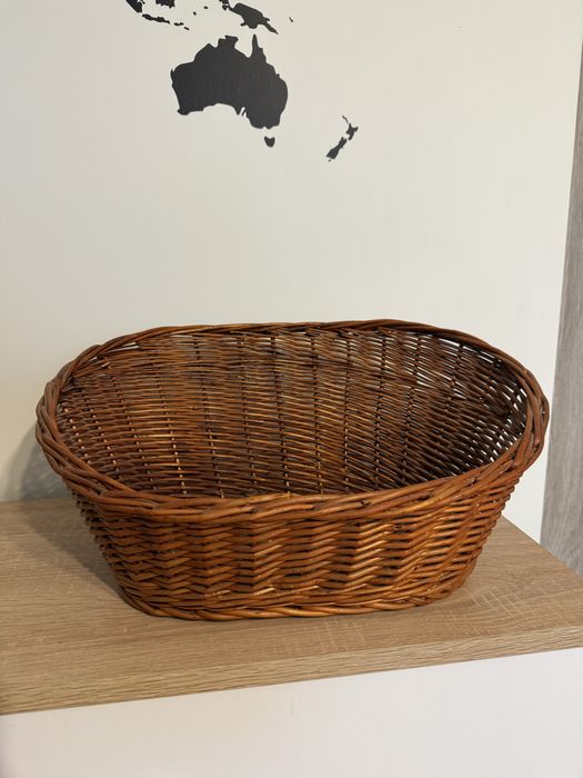 Wiklinowe legowisko dla psa kota plecione leżak