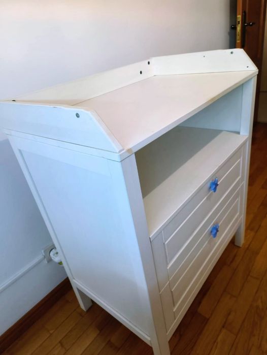 Cómoda vestidor branco