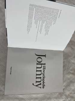 Livro L'encyclopédie Johnny
