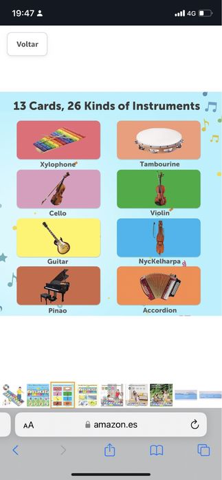 Tapete musical para crianca