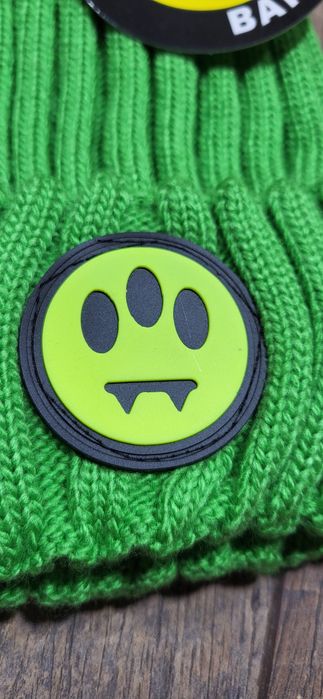 Barrow śliczna czapka zimowa damska pompon jenot logo uni