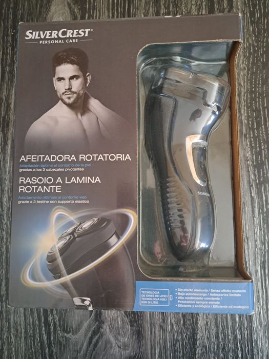 Máquina de barbear rotativa